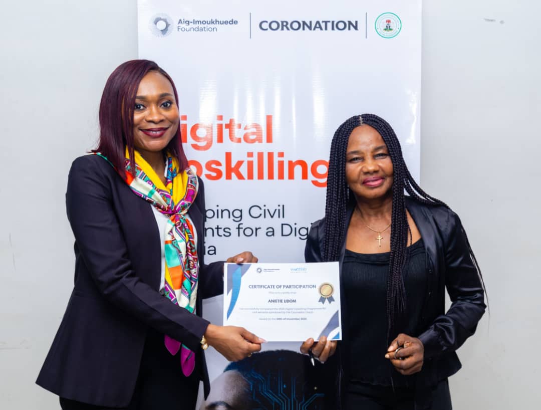 Foundation, partners, unveil digital upskilling initiative to equip 500 civil servants