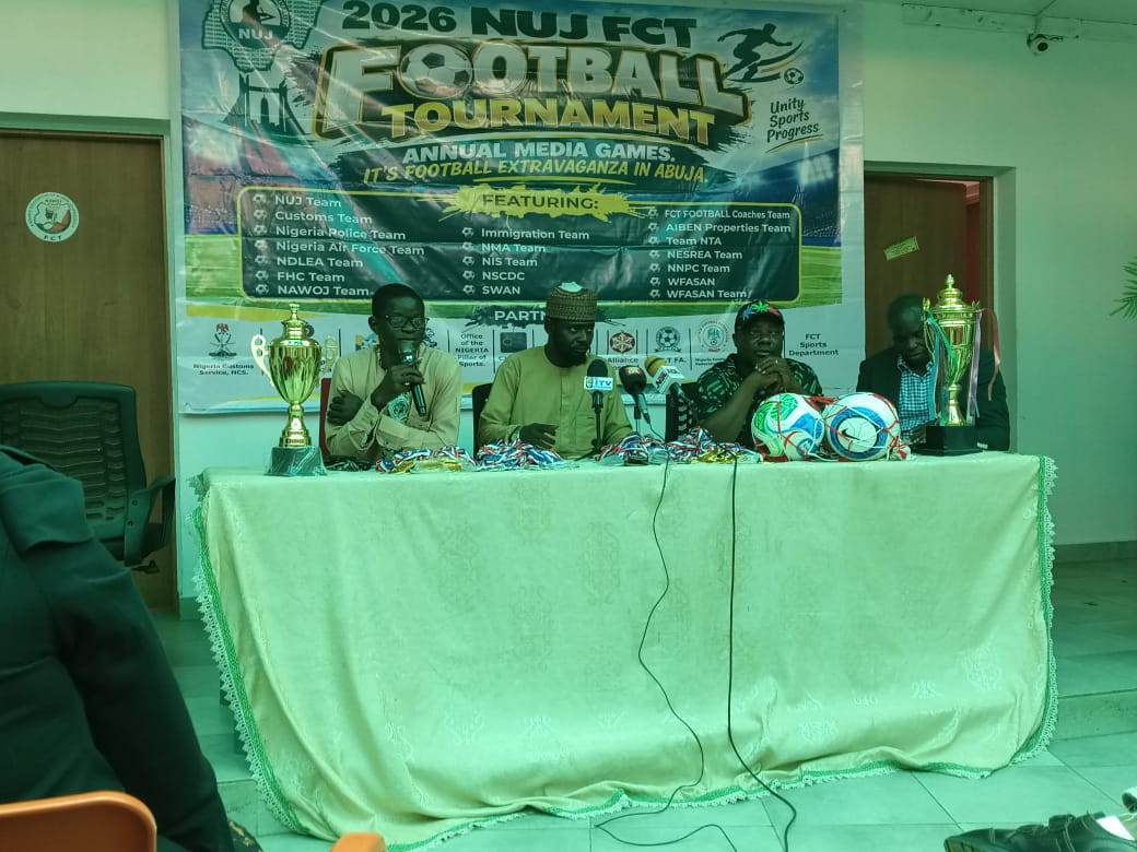 NUJ FCT Football Tournament: 19 Teams Set for Action as Competition Begins Tuesday